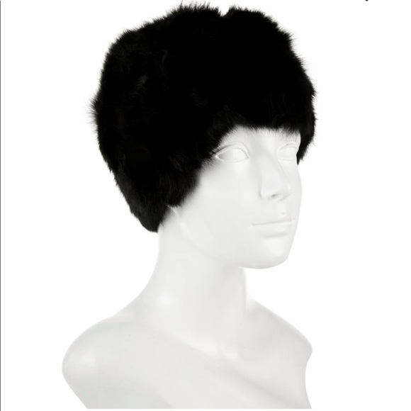 Adrienne Landau Accessories - NWT Adrienne Landau // rabbit fur hat